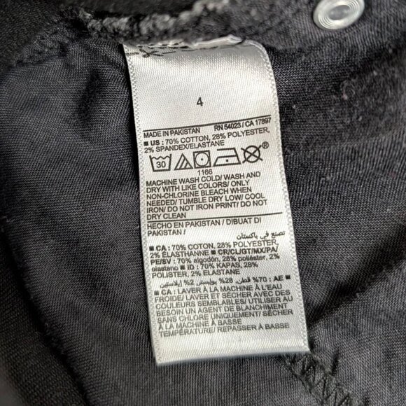 2 Pairs of Old Navy Black Rockstar Super Skinny Jeans (size 4) - Picture 6 of 14